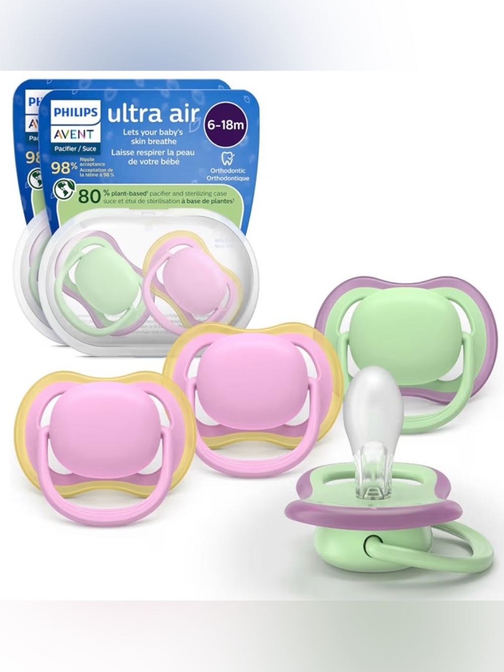 Philips Avent Ultra Air Pacifier Set of 4